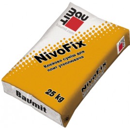 Nivo Fix Baumit, клей для мінераловатних та пінополістирольних плит, 25кг